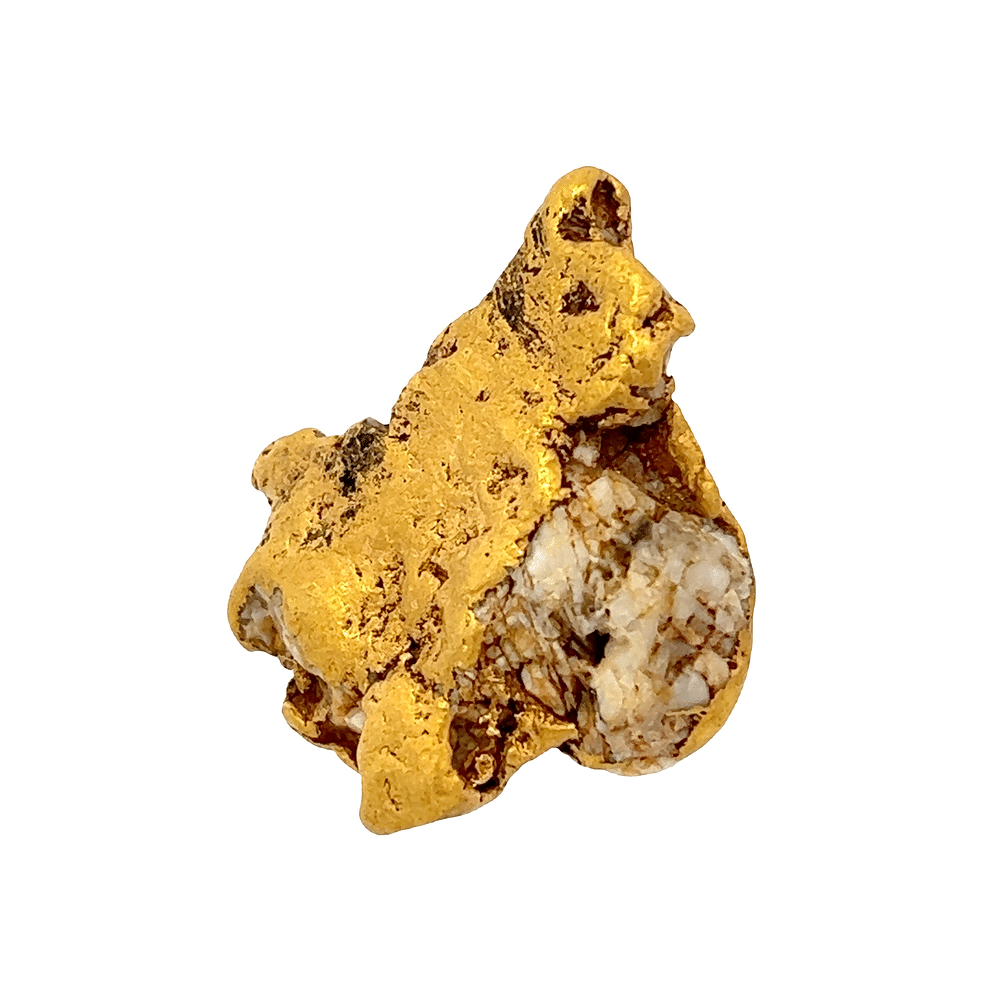 154 Gram Natural Gold Nugget Anchorage AK - Alaska Mint