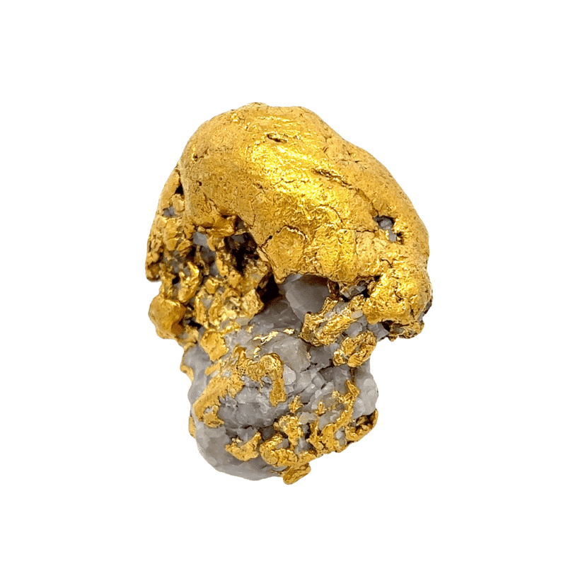81.3 Gram Natural Gold Nugget, Alaska Mint