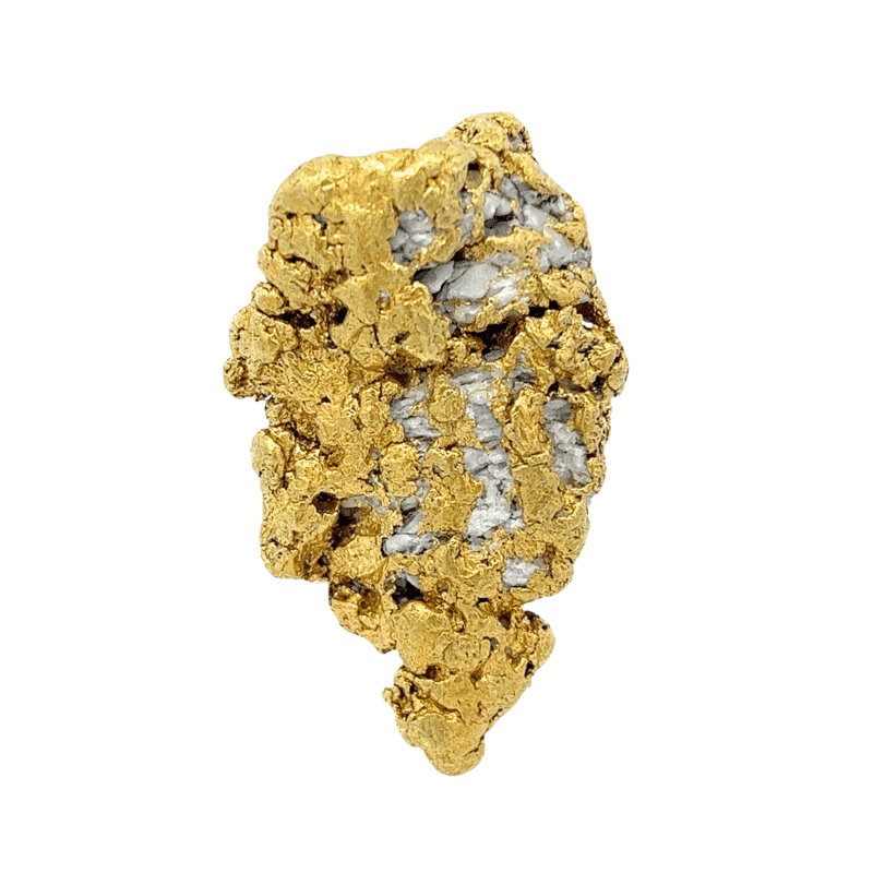 101 Gram Natural Gold Nugget, Alaska Mint