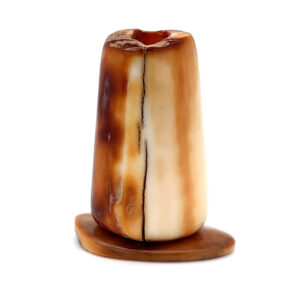 Scrimshaw Otter Fossilized Ivory, Alaska Mint