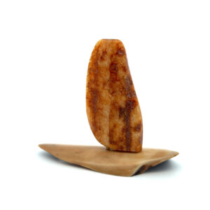 Scrimshaw Artwork Fossilized Ivory, Alaska Mint