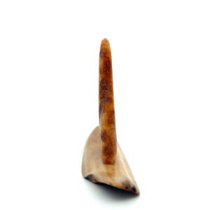 Scrimshaw Artwork Fossilized Ivory, Alaska Mint