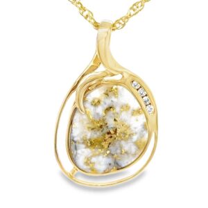 Gold Quartz Jewelry