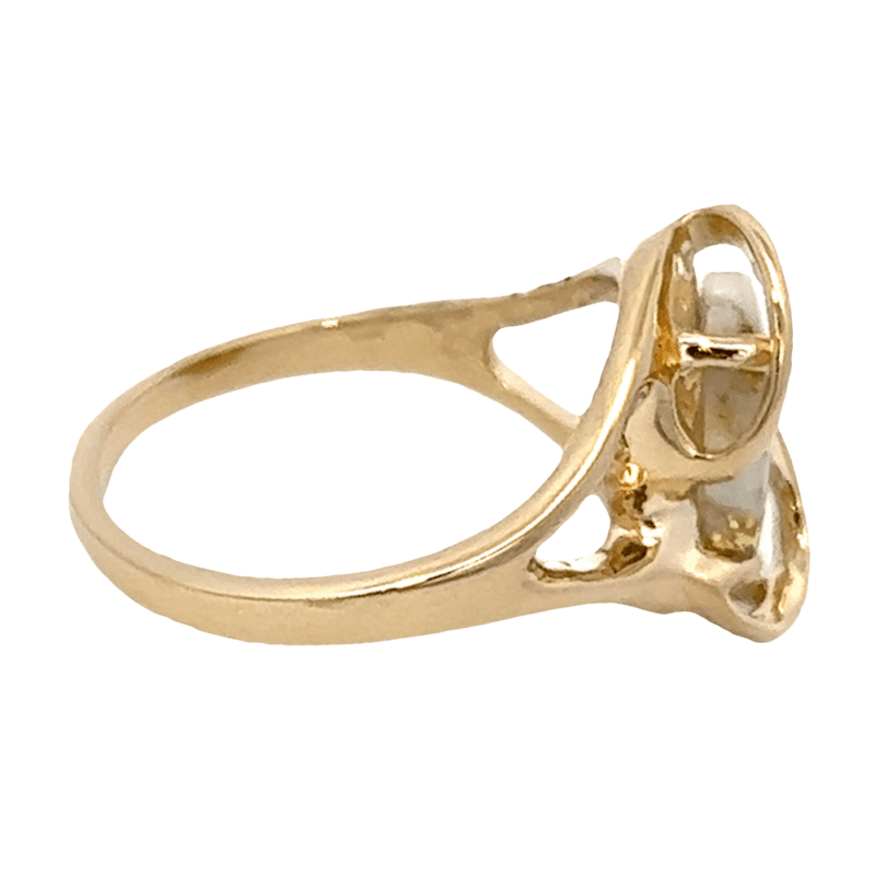 Gold Quartz, Ladies Ring, Alaska Mint