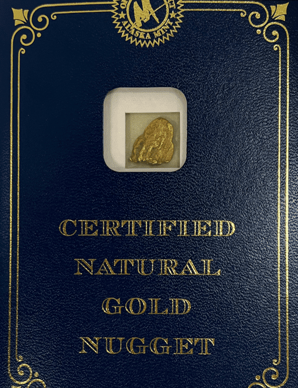 3.5 Gram Natural Gold Nugget