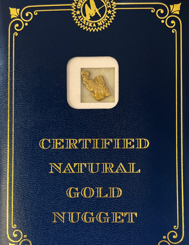 3.7 Gram Natural Gold Nugget