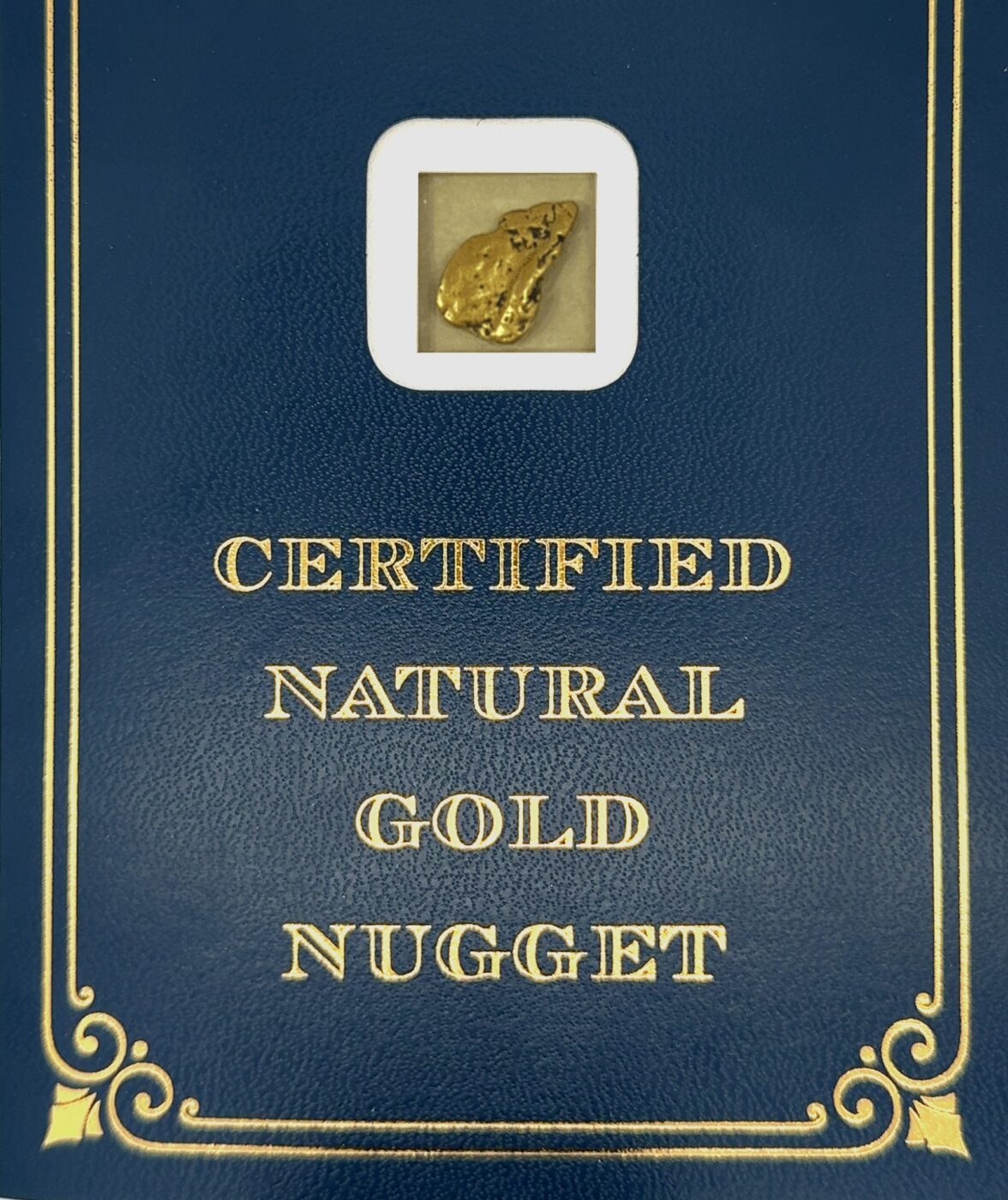 3.1 Gram Natural Gold Nugget from Trapper Creek Alaska, Alaska Mint