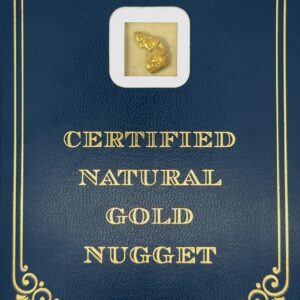 3.3 Gram Natural Gold Nugget, Alaska Mint