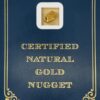4.3 Gram Natural Gold Nugget from Trapper Creek Alaska, Alaska Mint