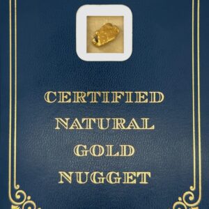 4.3 Gram Natural Gold Nugget from Trapper Creek Alaska, Alaska Mint