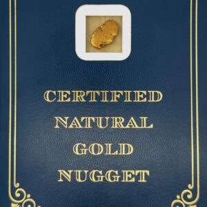 4.5 Gram Natural Gold Nugget from Trapper Creek Alaska, Alaska Mint