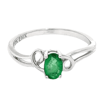 10k Emerald Estate Ring, Alaska Mint