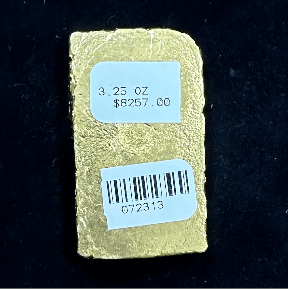  Fake Gold Bar Bullion Paper Weight TWO Pack : Handmade Products