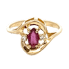 Ruby & Diamond Estate Ring, Alaska Mint