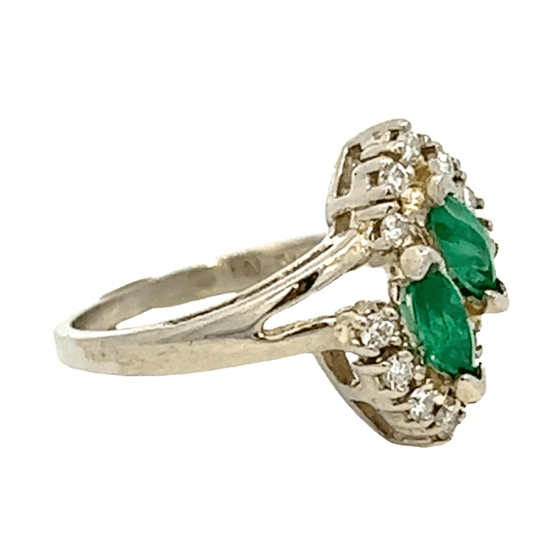 18k Emerald Estate Ring, Alaska Mint