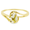 Ladies Gold Quartz Ring, Alaska Mint