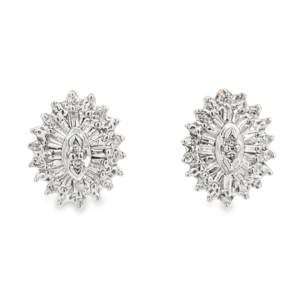 .30ct Diamond Estate Earrings, Alaska Mint