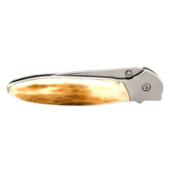Kershaw 4" Mammoth Ivory Clip Style Pocket Knife, Alaska Mint