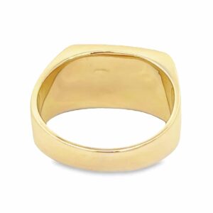 Gold quartz diamond ring, Alaska Mint