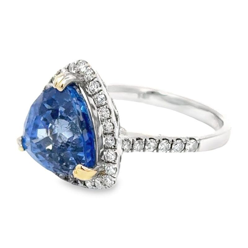 7ct Sapphire & Diamond Ring, Alaska Mint