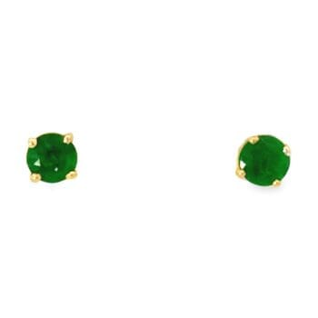 .50ct Emerald Stud Earrings, Alaska Mint