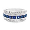 Sapphire & Diamond Band, Alaska Mint