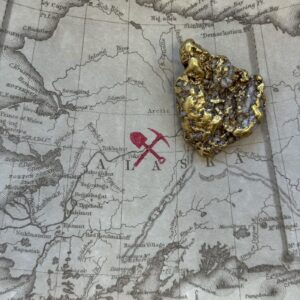 48.8 Gram Natural Gold Nugget, Alaska Mint