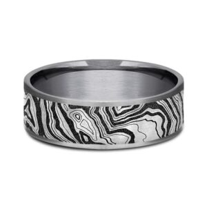 The Explorer Tantalum & Titanium Ring, Alaska Mint