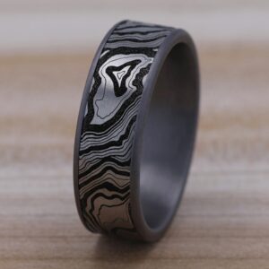 The Explorer Tantalum & Titanium Ring, Alaska Mint