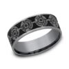 The 9mm Tantalum & Titanium Ring, Alaska Mint