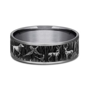 The Huntsman Tantalum & Titanium Ring, Alaska Mint