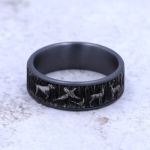 The Huntsman Tantalum & Titanium Ring, Alaska Mint