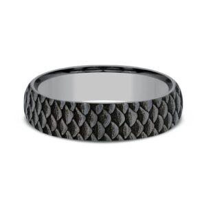 The Angler Grey Tantalum Ring, Alaska Mint