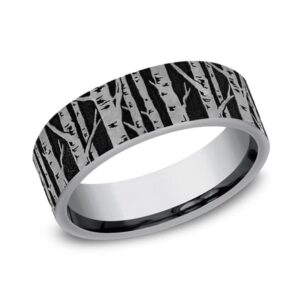 The Birch Grey Tantalum Ring, Alaska Mint