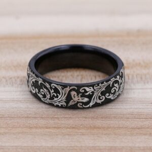 The Pheasant Titanium Ring, Alaska Mint