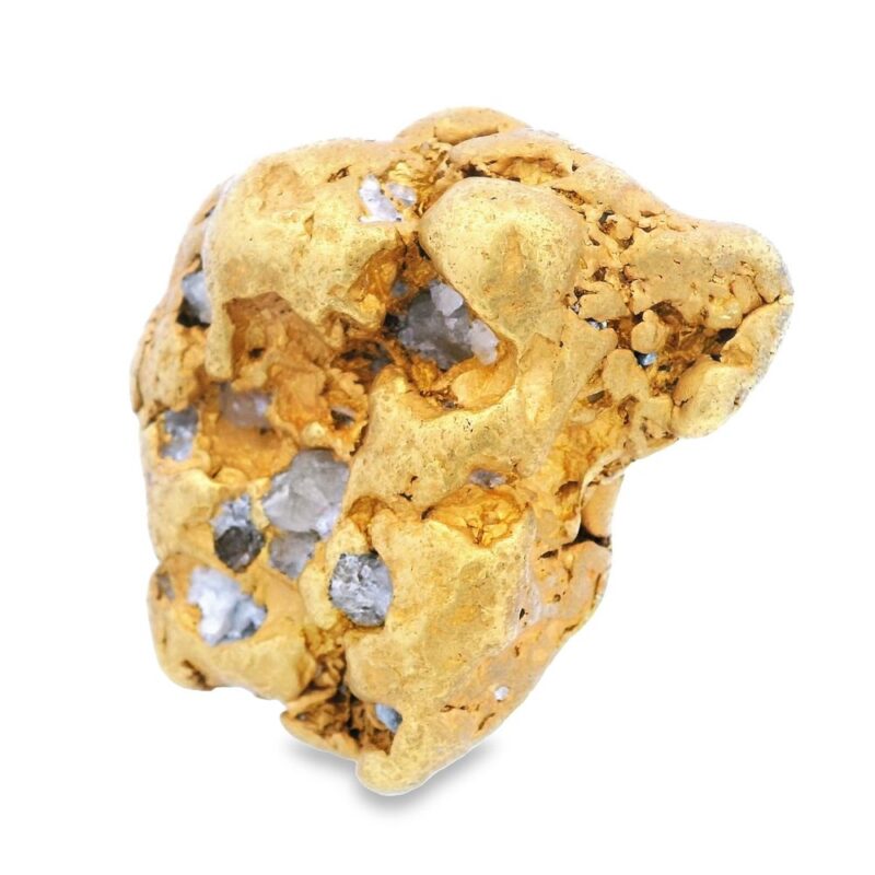 193.5 Gram Natural Gold Nugget, Alaska Mint