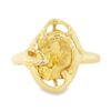 14k Ladies Gold Nugget Ring, Alaska Mint
