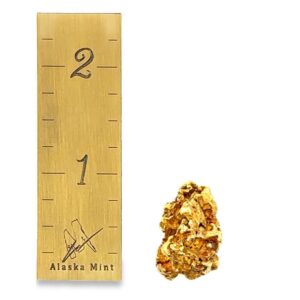 14.4 Gram Natural Gold Nugget from Moose Creek, Alaska