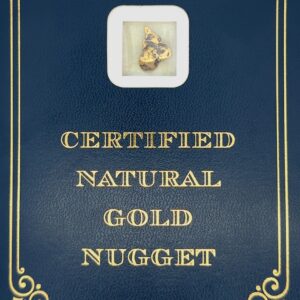 4.1 Gram Natural Gold Nugget from Nome Alaska, Alaska Mint