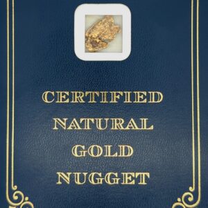 4.4 Gram Natural Gold Nugget from Moose Creek Alaska, Alaska Mint