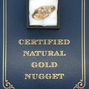 6.7 Gram Natural Gold Nugget from Eagle, Alaska, Alaska Mint