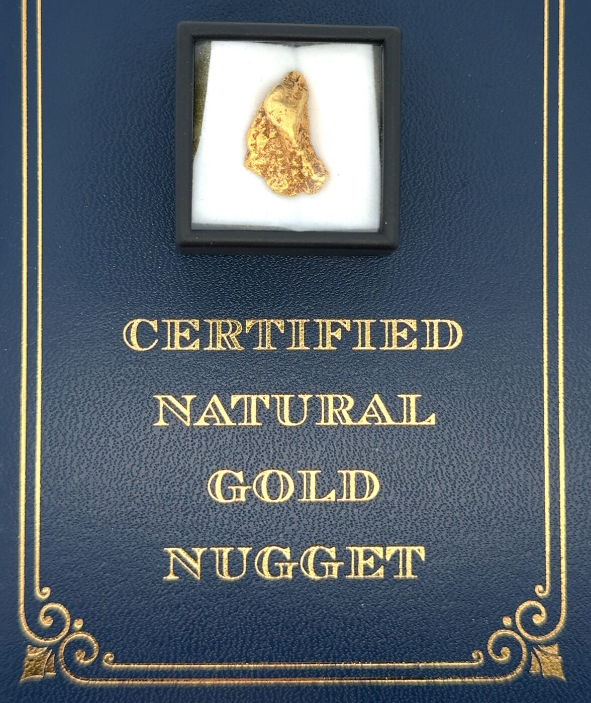 7.3 Gram Natural Gold Nugget from Moose Creek, Alaska, Alaska Mint