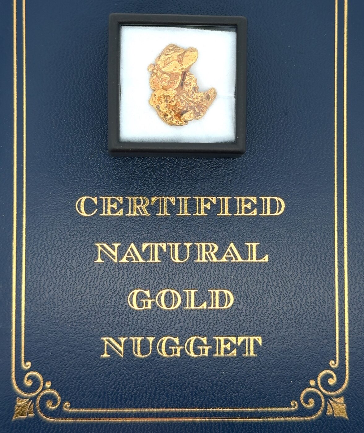 8.3 Gram Natural Gold Nugget from Moose Creek Alaska, Alaska Mint