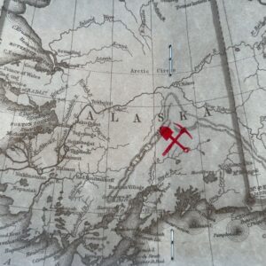 Map of Eureka Alaska, Alaska Mint