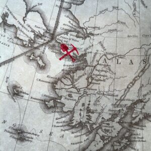 Map of Nome Alaska, Alaska Mint