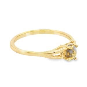Ladies Gold Quartz Ring, Alaska Mint