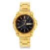 Alaskan Gold Nugget Overlay Seiko Watch, Alaska Mint