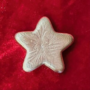 2 oz. Silver Hand-Poured Christmas Star