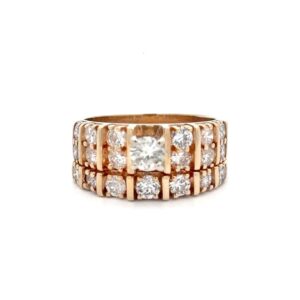 Estate 1.95 Carat Total Weight Diamond Ring
