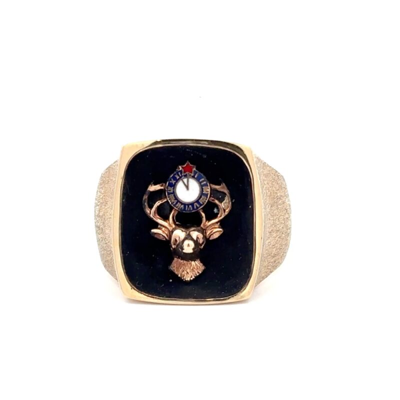 Estate Men's Elk Ring